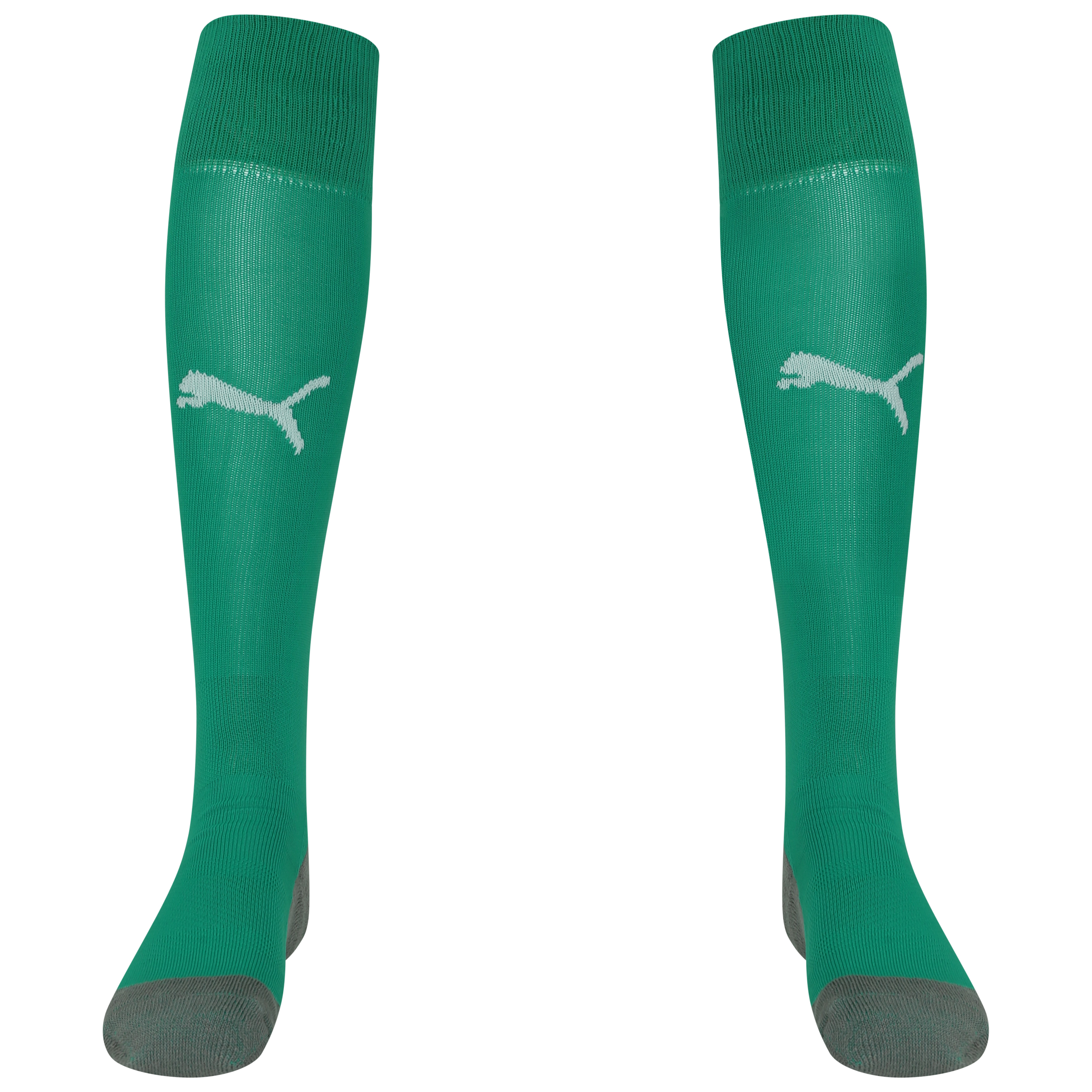 green puma football socks